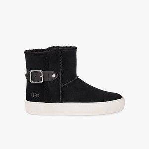 Ugg Aika Suede Women Sneakers Black (0952RAJWD)